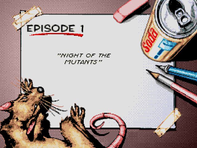 Comix Zone screenshot - Episode 1: Night of the Mutants – Page 1